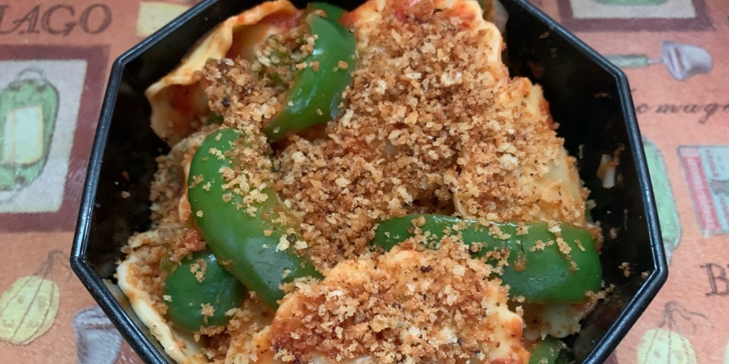 Meatless Friday Veggie and Mushroom Ravioli